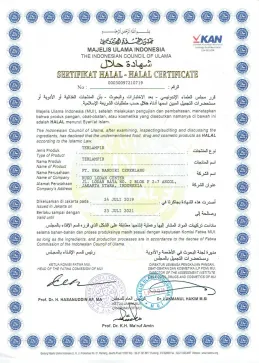 Penghargaan & Sertifikasi HALAL CERTIFICATE 1 0011