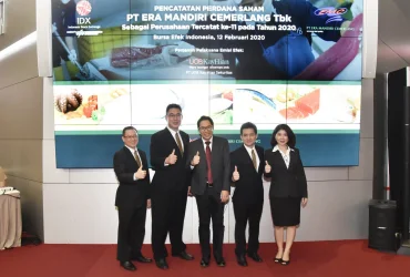 Resmi Melantai di BEI Saham PT Era Mandiri Cemerlang Tbk IKAN